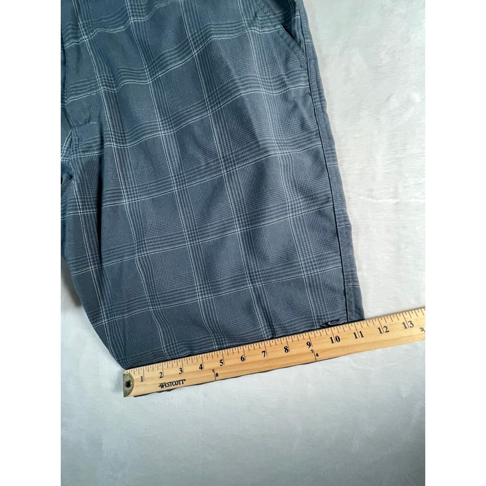 O'Neill Mens 36 Shorts Gray Plaid 9" inseam - Picture 7 of 10
